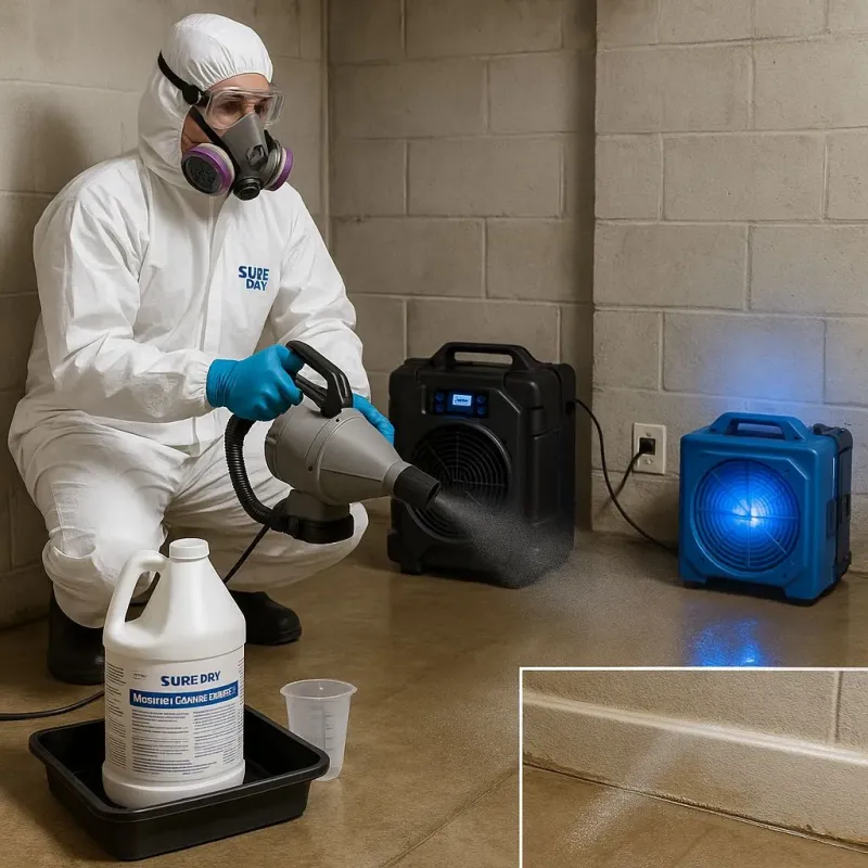 Sanitization and Odor Removal process in Robinwood, MD