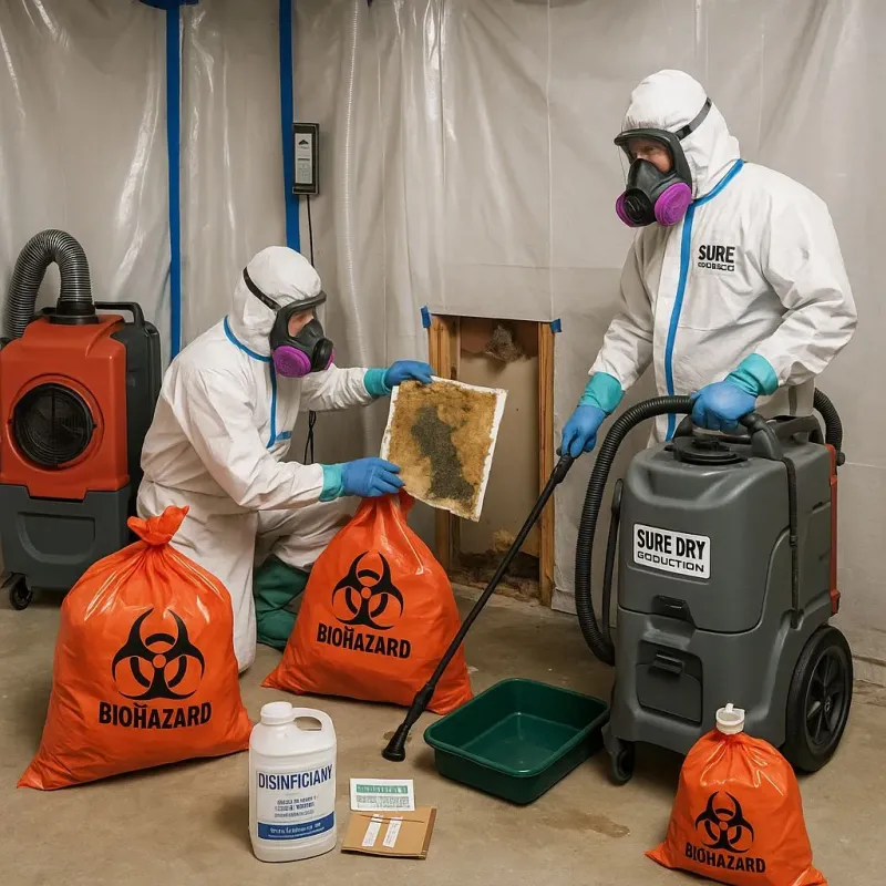 Contaminated Water Handling Protocols process in Robinwood, MD
