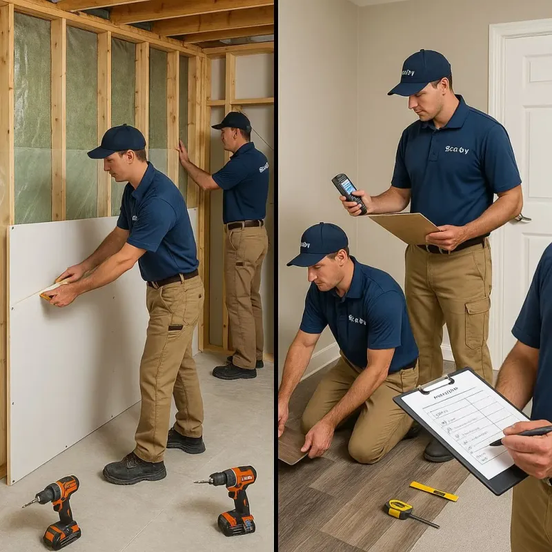 Repairs and Reconstruction process in Robinwood, MD